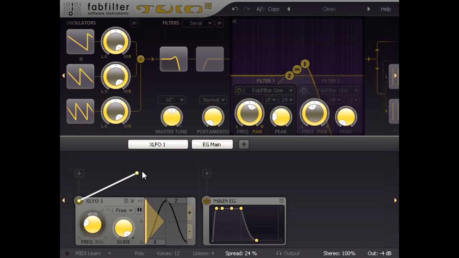 Sound design with FabFilter Twin 2 – 1/2